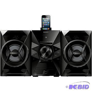 lot 9 image: Sony 120 Watt CD iPodiPhone Sound System MSR...