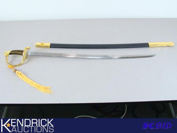 Authentic US Marines Uniform Sword and Scabbard