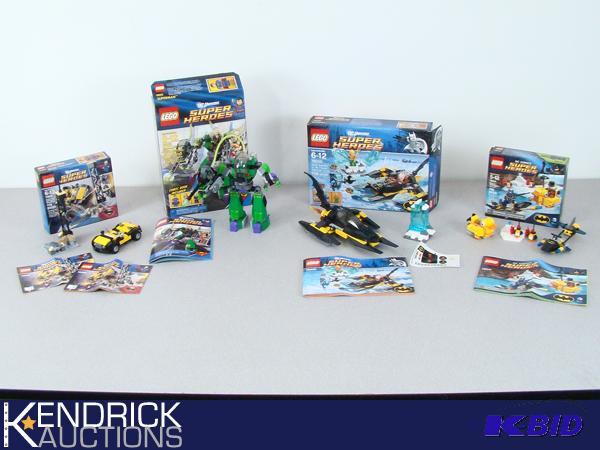 4 New DC Superheros Lego Sets