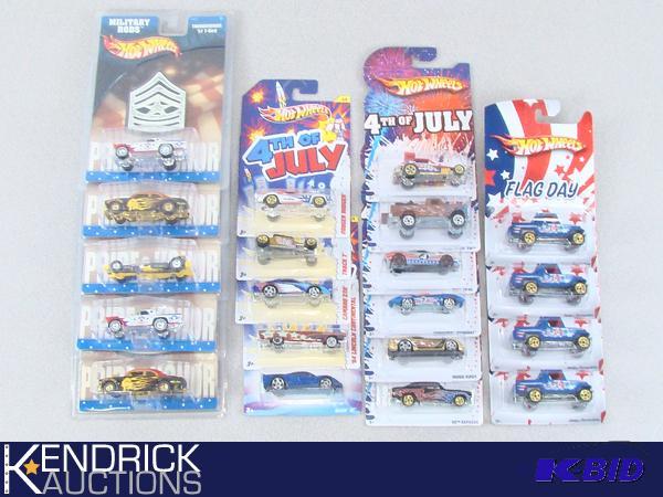 20 New Hot Wheels Military Rods, 4th of July, and Flag Day