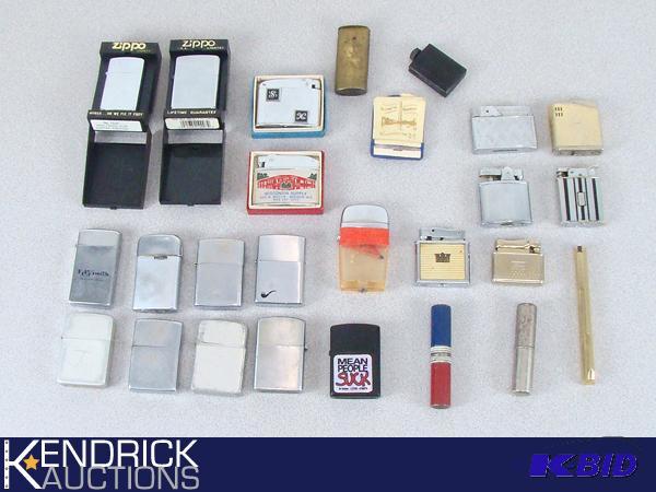 23 Vintage Collectible Lighters