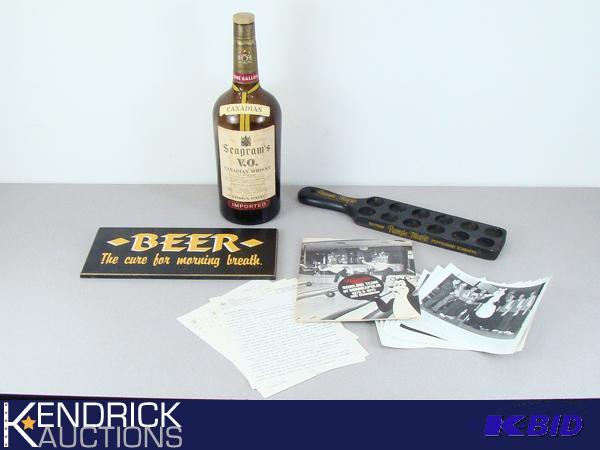 Lot of Collectible BeerLiquor Items