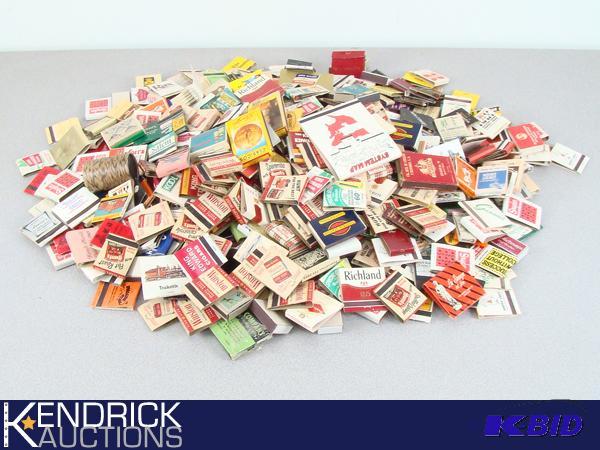 Large Collection of Vintage Matchbooks