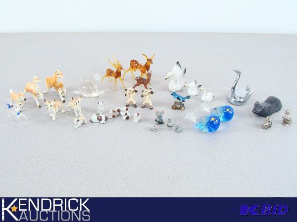 32 Miniature Figurines