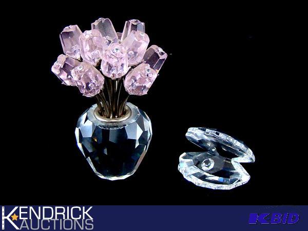2 Swarovski Crystal Figurines