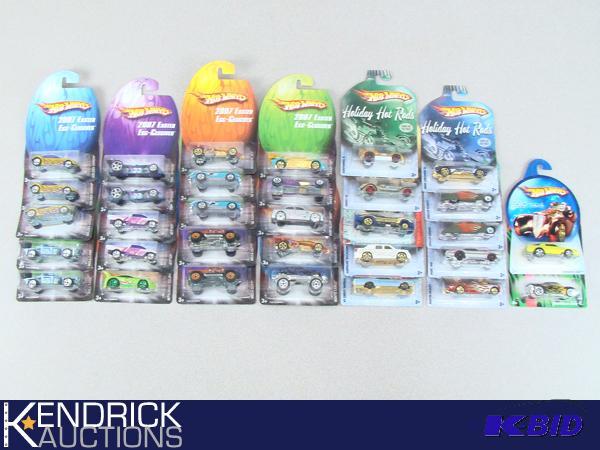 32 Vintage MINT ON CARD Hot Wheels Easter Egg-Clusives, and Holiday Hot Rods