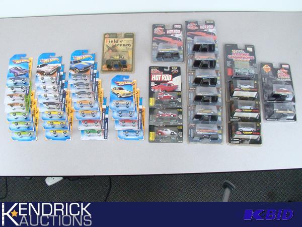 42 Vintage MINT ON CARD Hot Wheels, and Racing Champions Cars