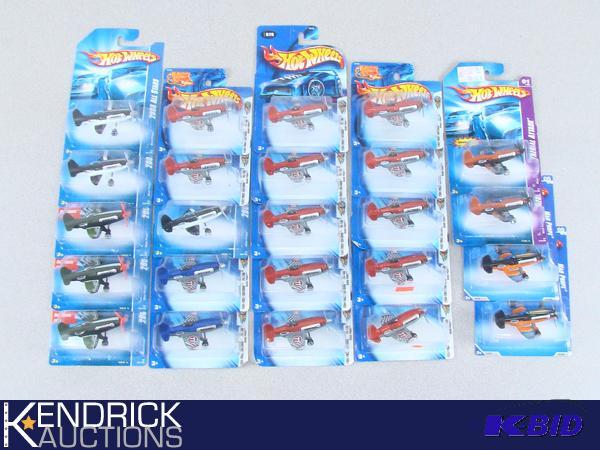 24 Vintage MINT ON CARD Hot Wheels Airplanes Mad Propz