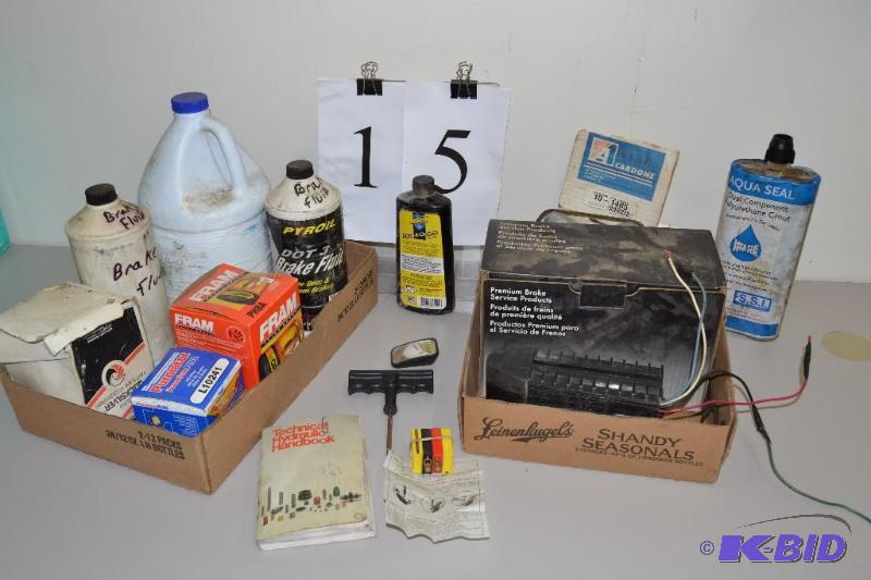 lot 15 image: Brake parts
