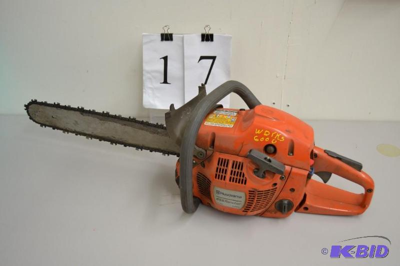 lot 17 image: Husqvarna chain saw