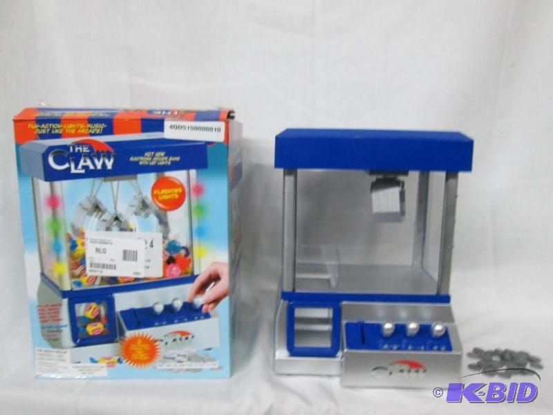 Claw Machine with Flashing Lights