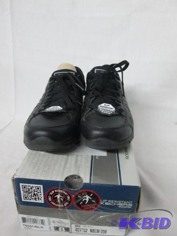 Skechers Womens Eldred Relaxed Fit Work Shoe