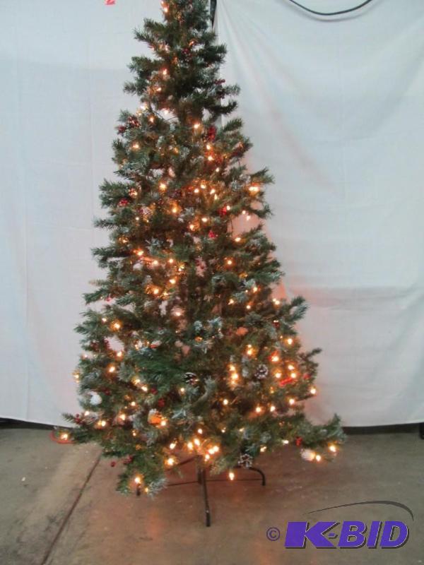 McLeland Design 7 Frost BerryCone Tree-Clear