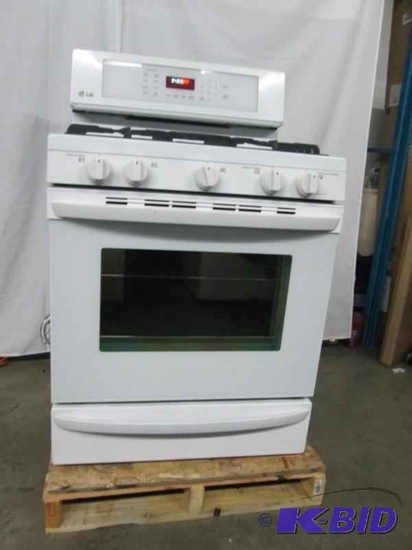 LG 5.4 CU. FT. CAPACITY GAS SINGLE OVEN RANGE WITH EVENJET CONVECTION SYSTEM
