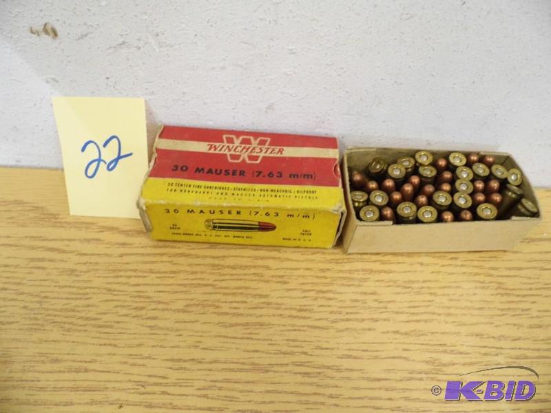 7.63  Ammo