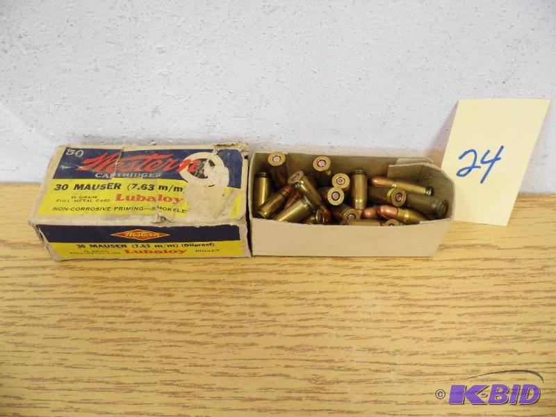 7.63  Ammo