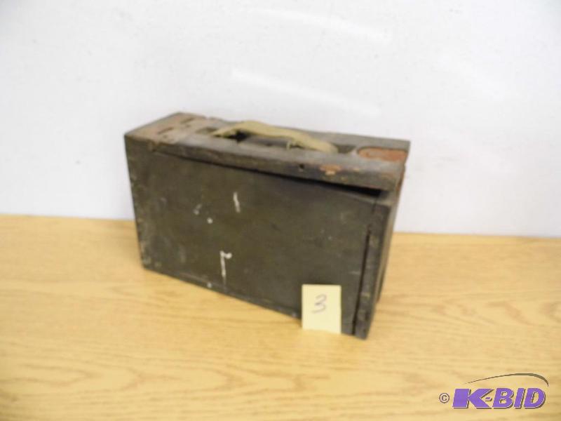 Wooden Ammo Box