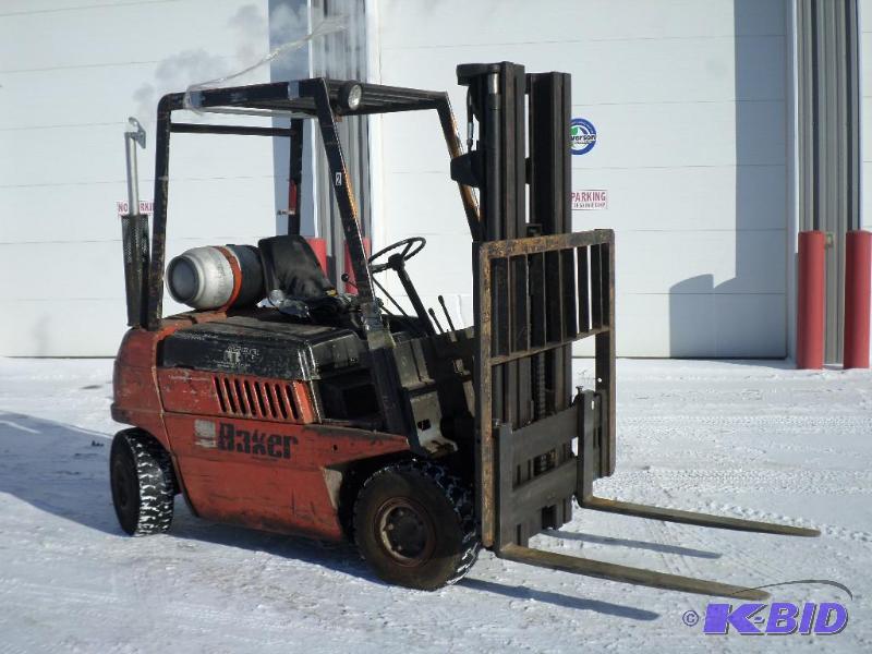 Baker B40PL LP-Gas Forklift, Serial# 38491, 4...