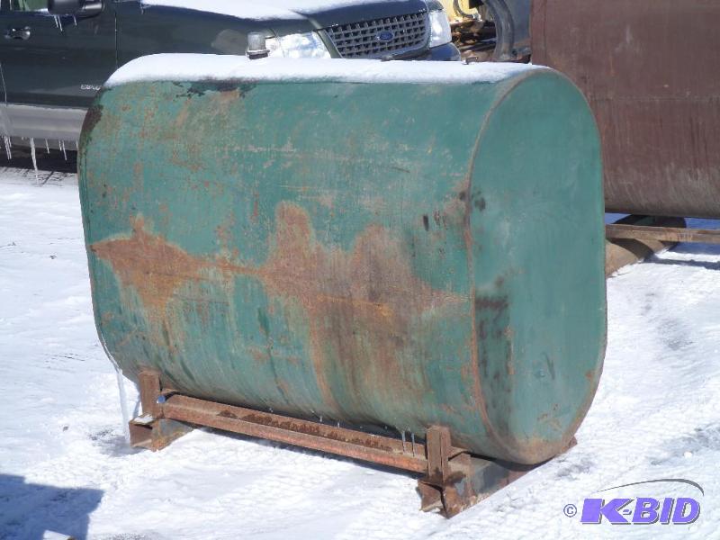 265-Gallon Industrial Steel Waste Oil Tank...