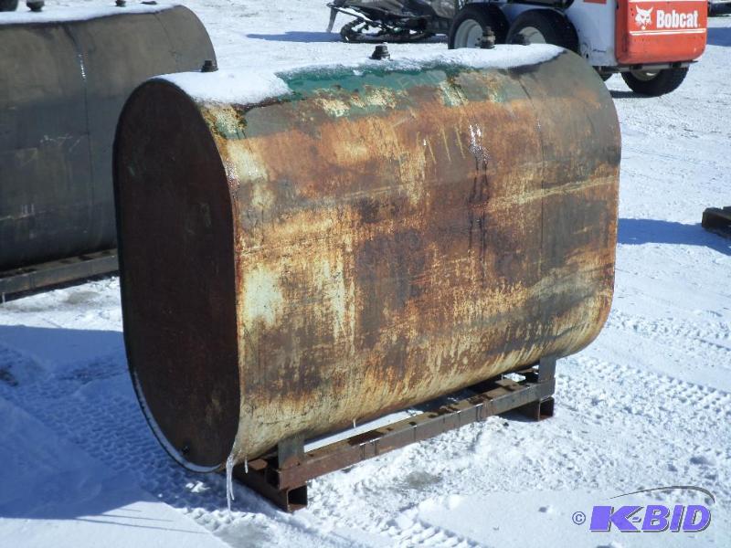265-Gallon Industrial Steel Waste Oil Tank...