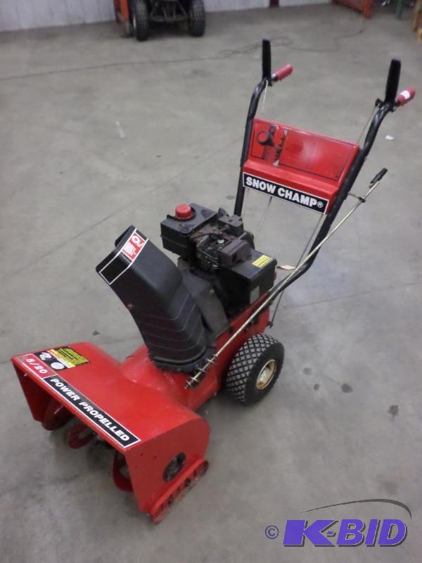 Snow Champ Two-stage 5 20 Snowblower, 5hp Ele 