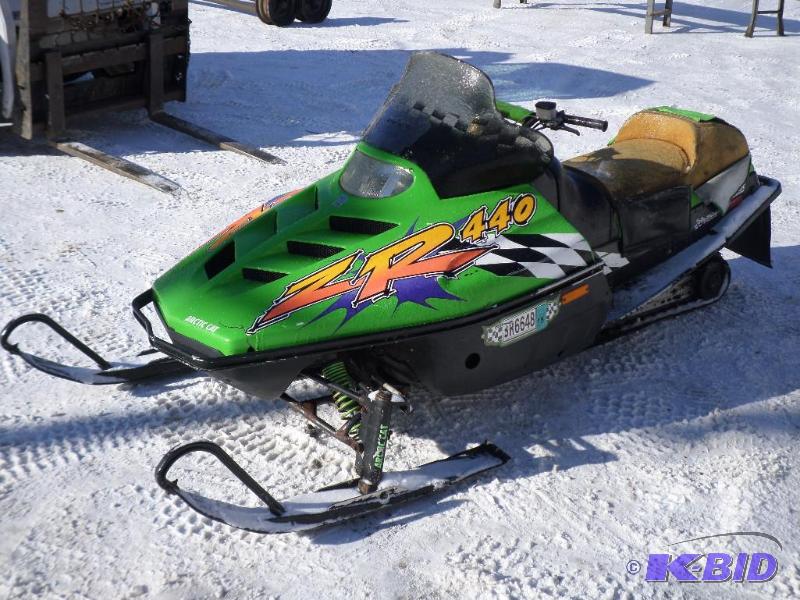 1997 Arctic Cat ZR-440 Snowmobile, 3964 Miles...