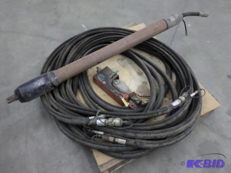 Underground Boring Tool With Hose &amp Acces...