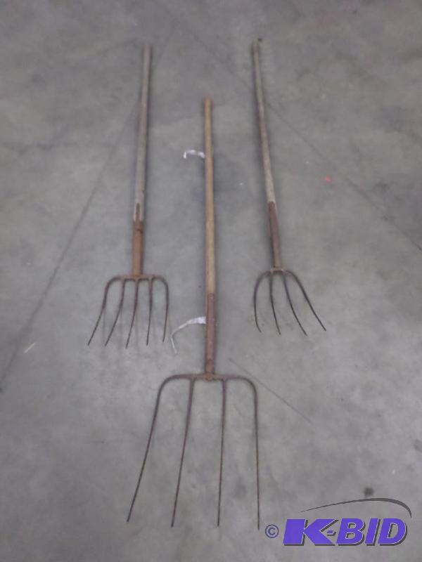 (3) Pitch Forks...