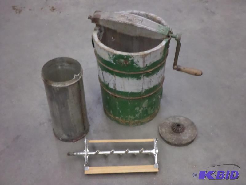 Antique Churning Bucket...