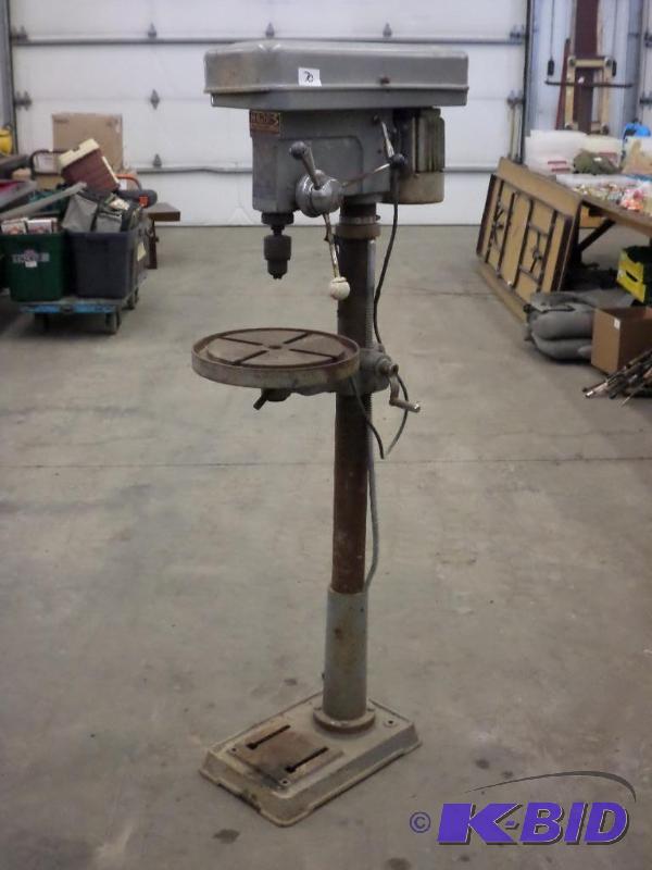 Harris 12-Speed Industrial Drill Press, Needs...