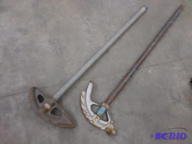 (2) Large ConduitPipe Bender Tools...