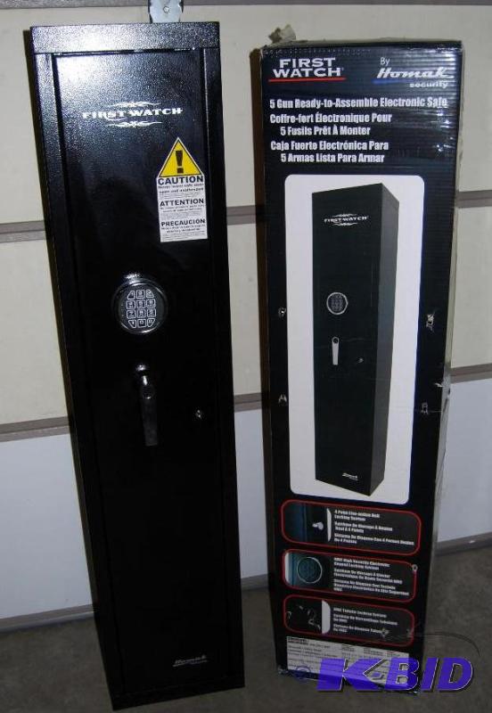 Homak First Watch RTA Electronic 5 Gun Safe, ...