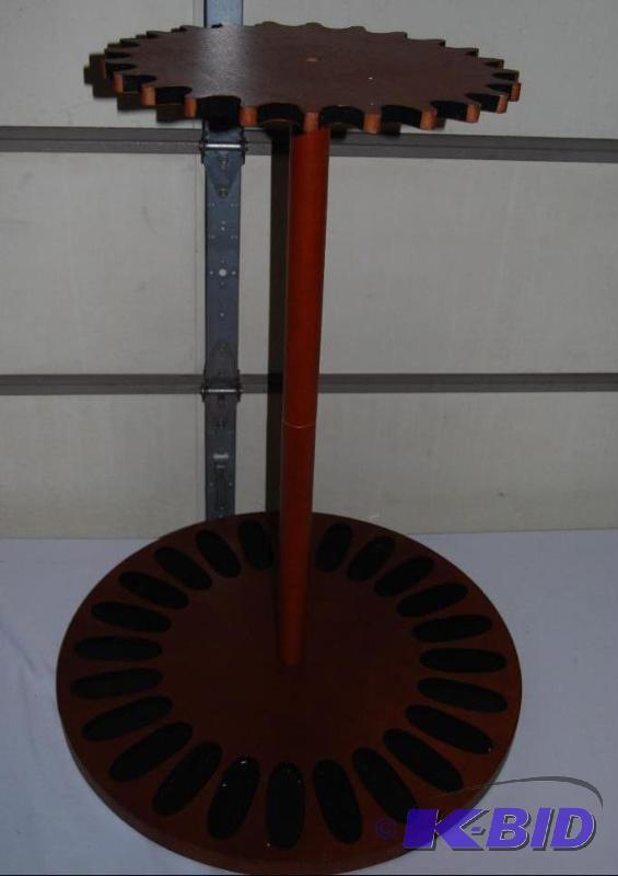 24 Gun Rotating Rifle Rack with Magnets, 28 d...