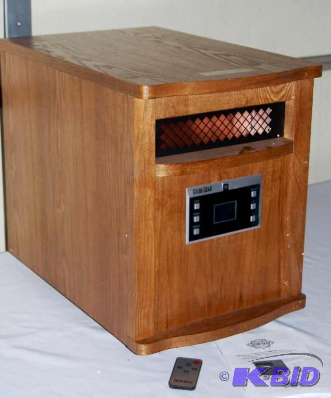 1500W Infrared Heater, all wood cabinet, 6 in...