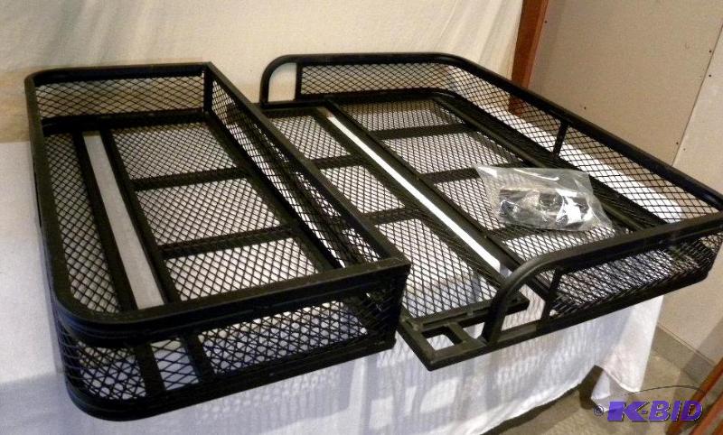 ATV Front and Rear Basket Set, universal fit,...