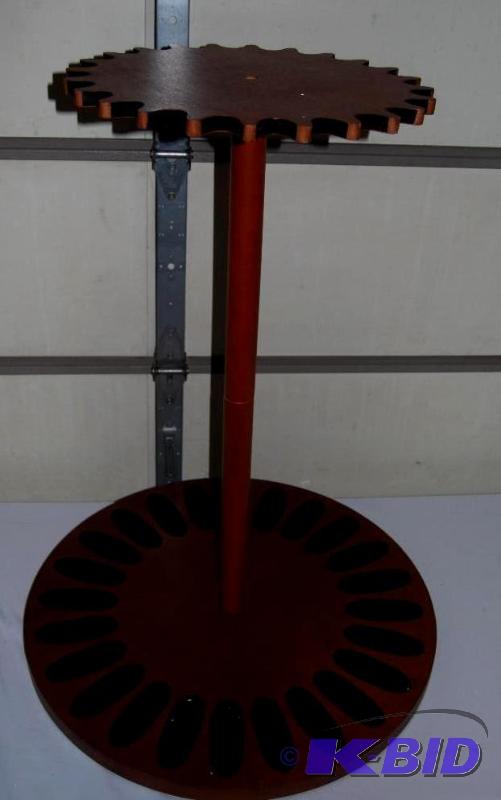 24 Gun Rotating Rifle Rack with Magnets, 28 d...