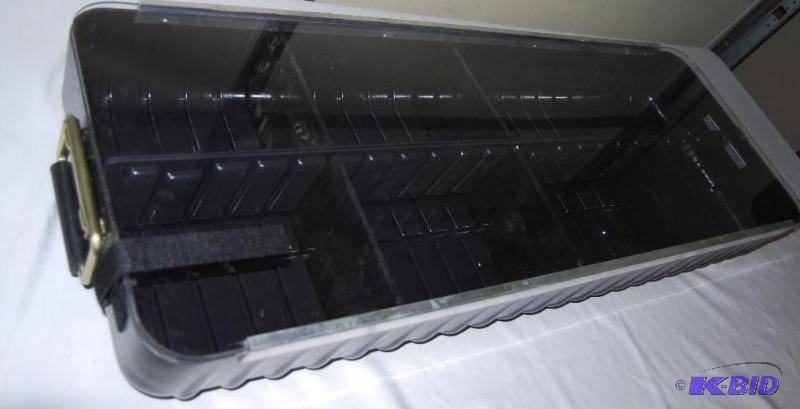 U.S. Military Surplus Case with Plexiglas Lid...