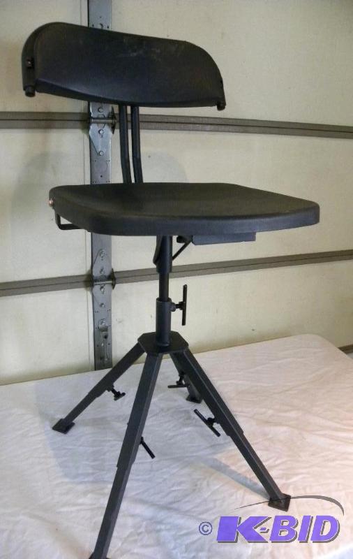 Ground Blind Seat, 4 steel adjustable legs, 3...