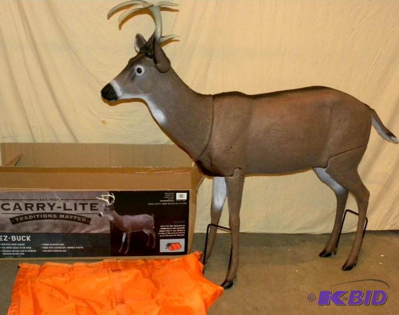 Carry Lite EZ-Buck Deer Decoy, lifelike color...