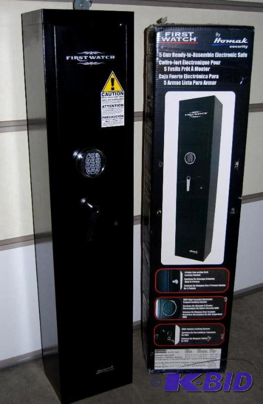 Homak First Watch RTA Electronic 5 Gun Safe, ...