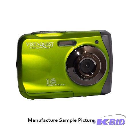 lot 106 image: Vistaquest 16 Mega Pixel Camera - Lime Green ...