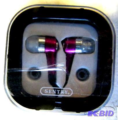 lot 157 image: Pair of Sentry Ear Buds - Pink - New...