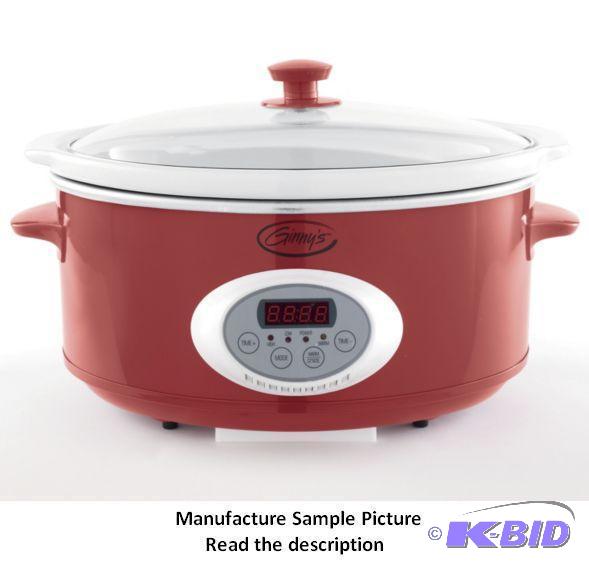 lot 18 image: Ginnys Slow Cooker - Rely on Ginnys Brand 6....