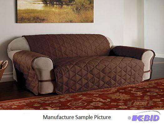 lot 31 image: ITS Furniture Protector - Sofa - Chocolate Co...