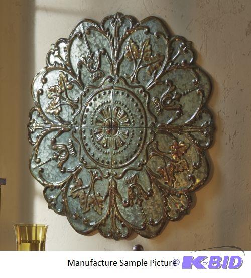 lot 5 image: Medallion Wall Art -&nbspMarvelously detaile...