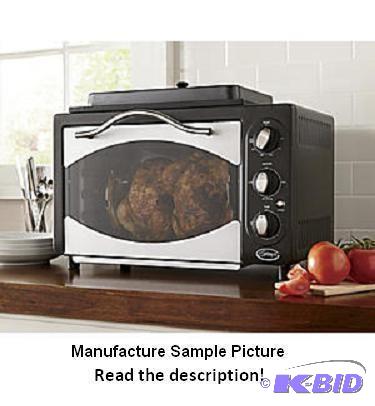 lot 82 image: Ginnys 10 in 1 Oven - Model TUF-1028RF-CH - -...