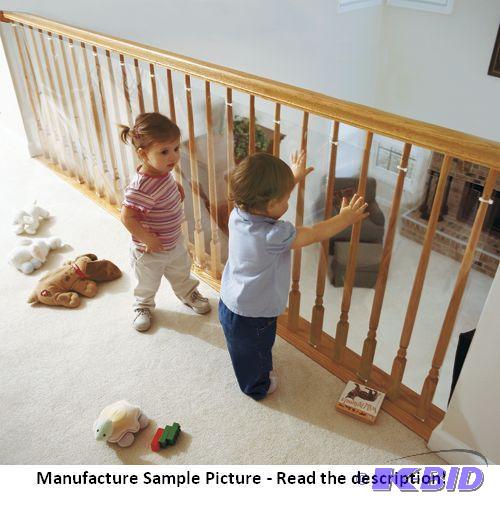 lot 90 image: Kids Safety Clear Banister Guard - Model 2219...