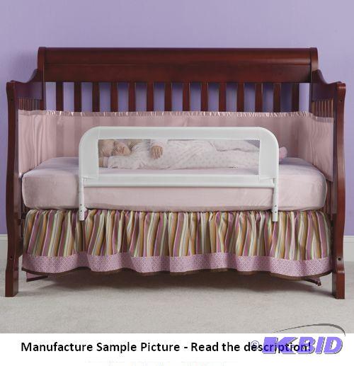 lot 94 image: One Step Ahead Hideaway Bed Rail - White - A ...