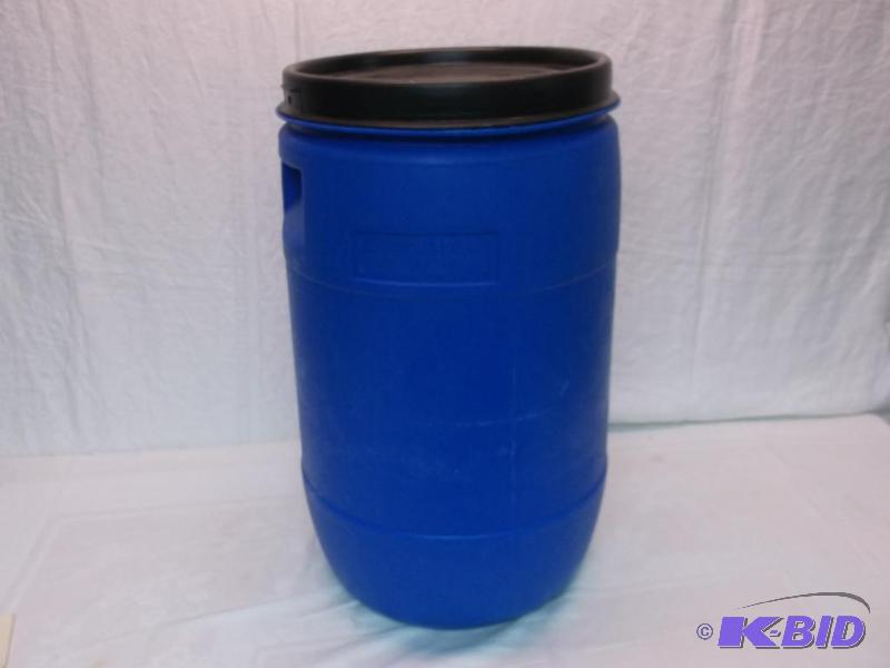 lot 136 image: About 20 gallon food grade barrel clean....