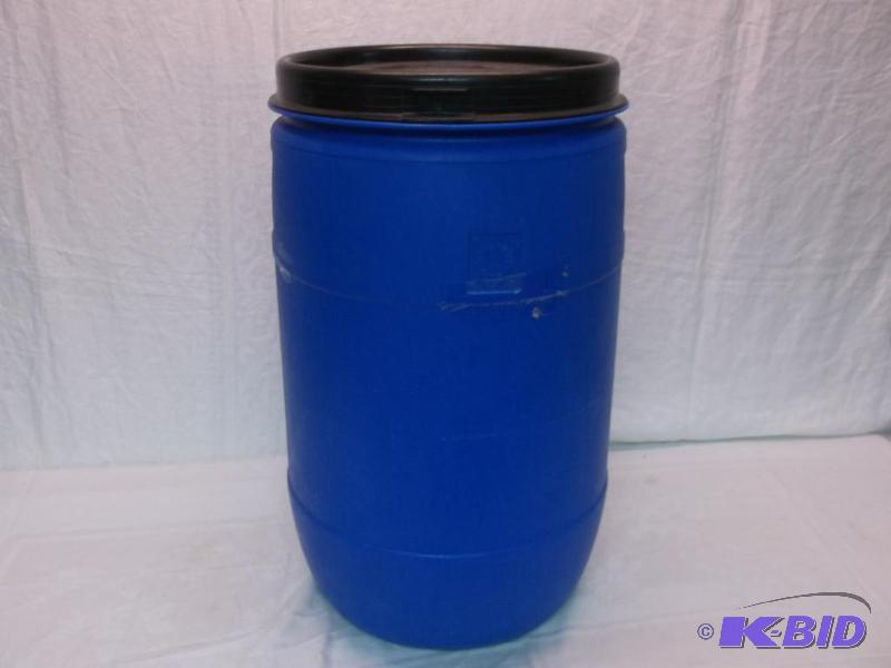lot 137 image: About 20 gallon food grade barrel clean....